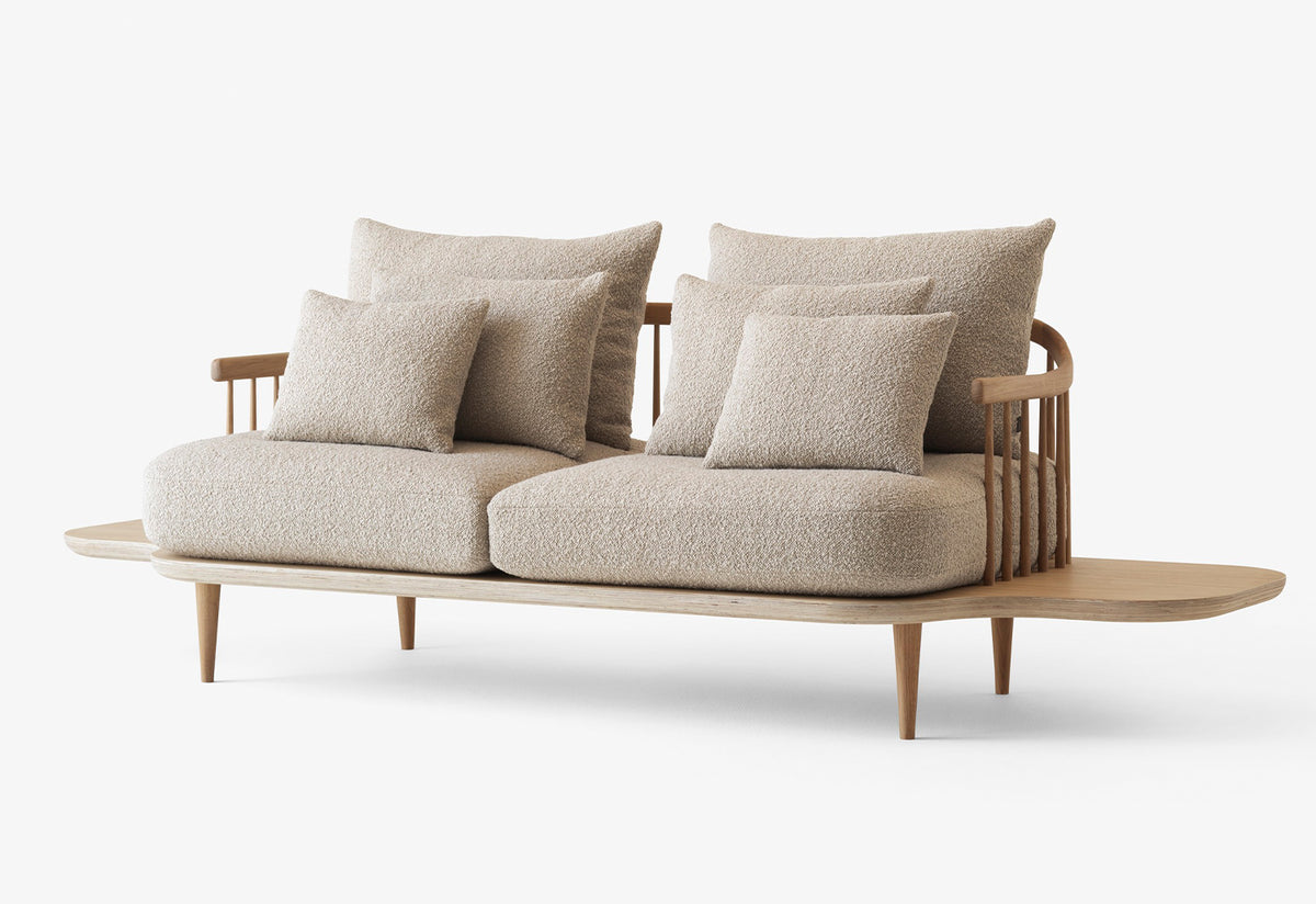 Fly Two-Seater Sofa with Table, Space copenhagen, Andtradition