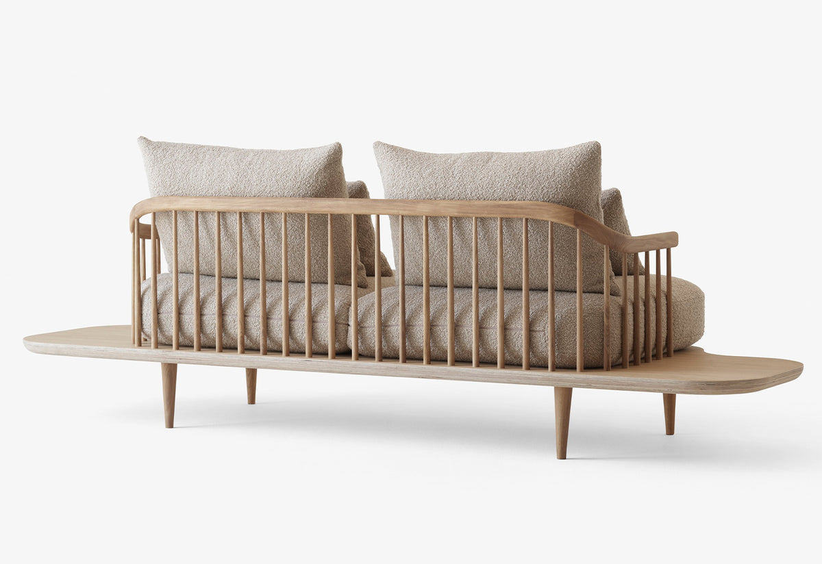 Fly Two-Seater Sofa with Table, Space copenhagen, Andtradition