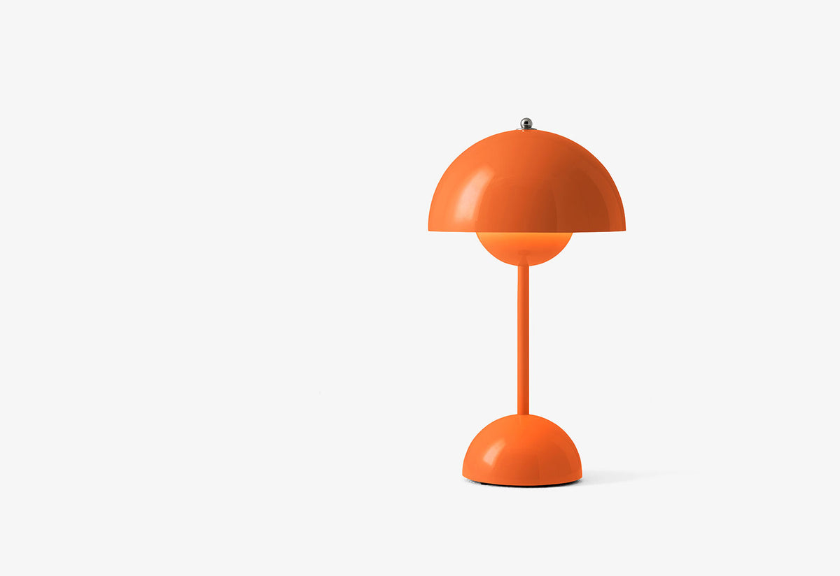 Flowerpot Portable Lamp | VP9, Verner panton, Andtradition