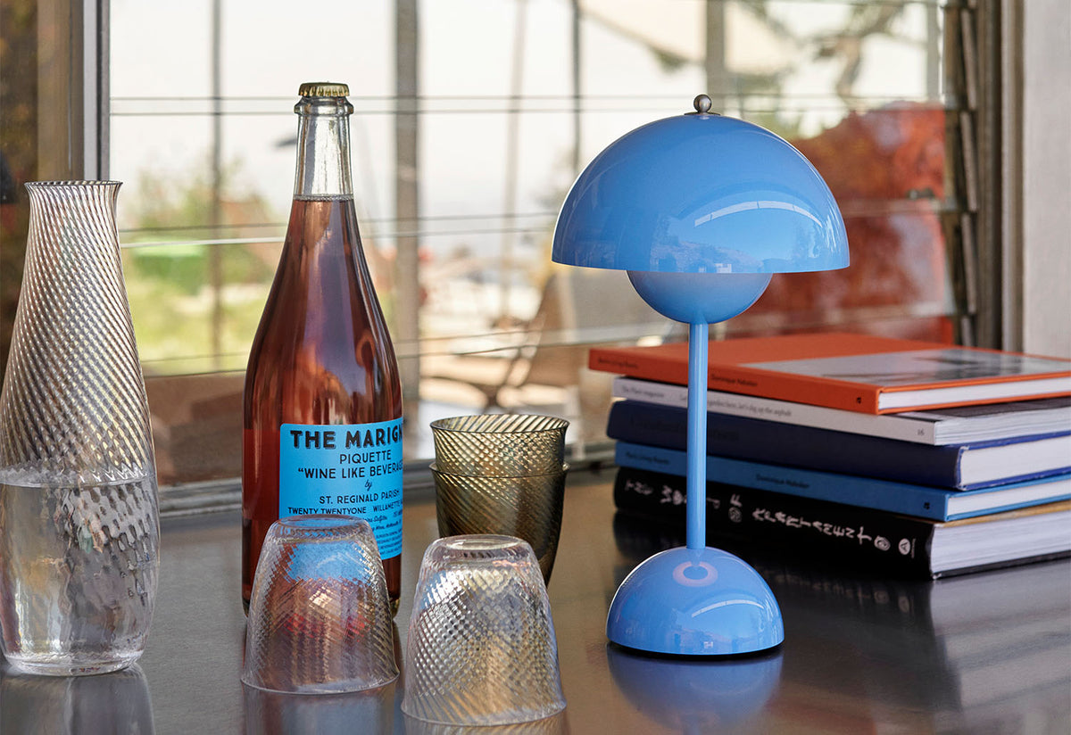 Flowerpot Portable Lamp | VP9, Verner panton, Andtradition