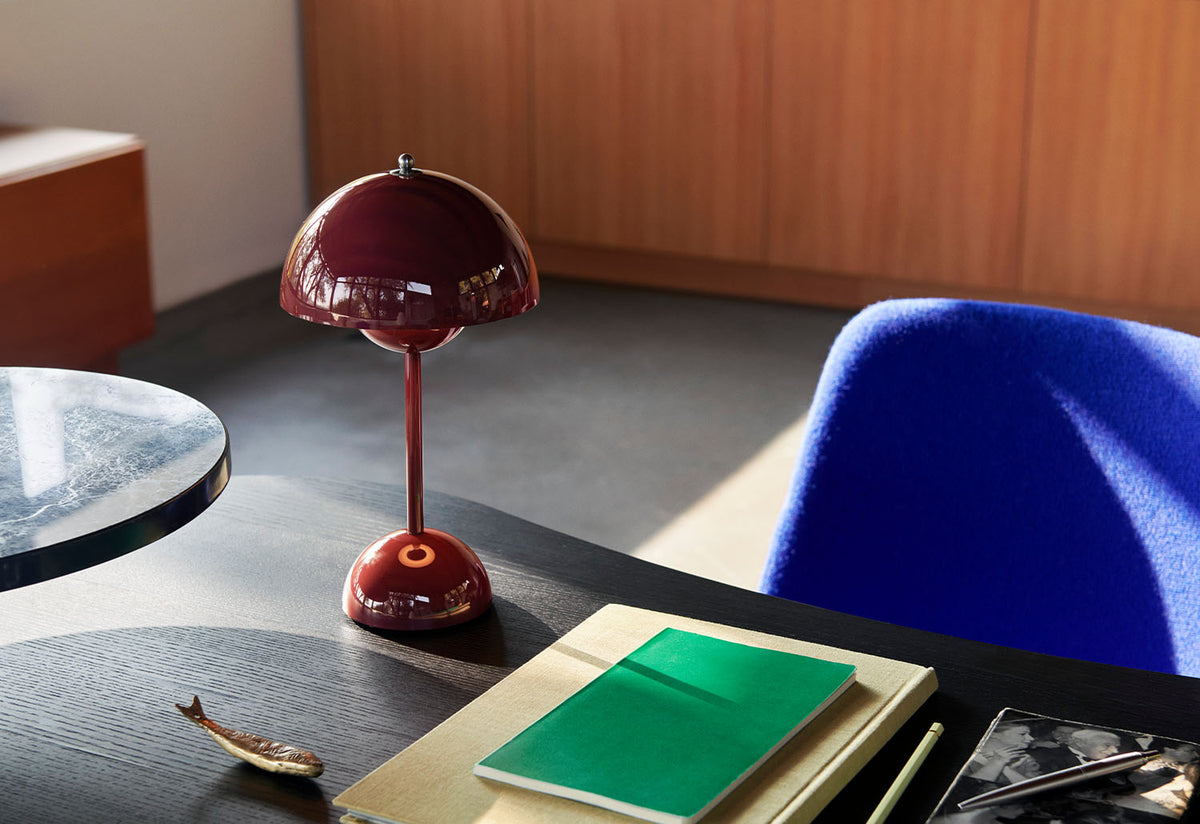Flowerpot Portable Lamp | VP9, Verner panton, Andtradition