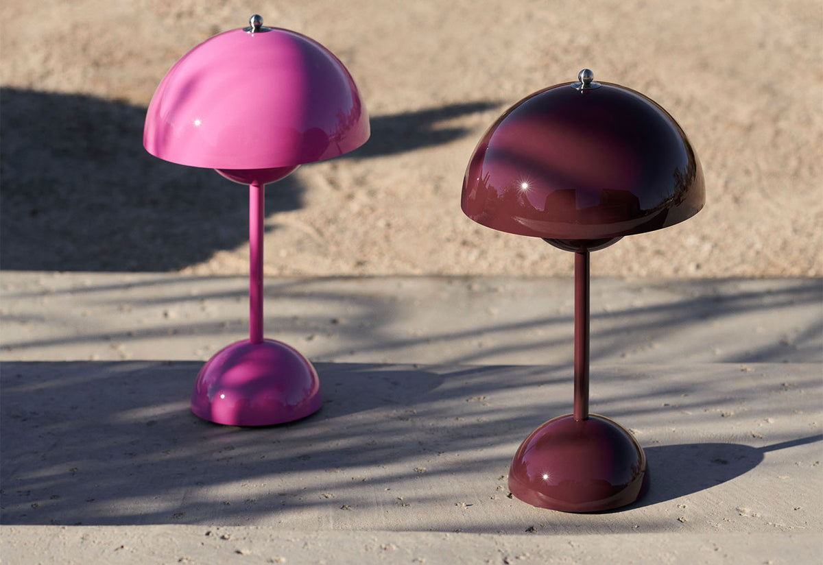 Flowerpot Portable Lamp | VP9, Verner panton, Andtradition