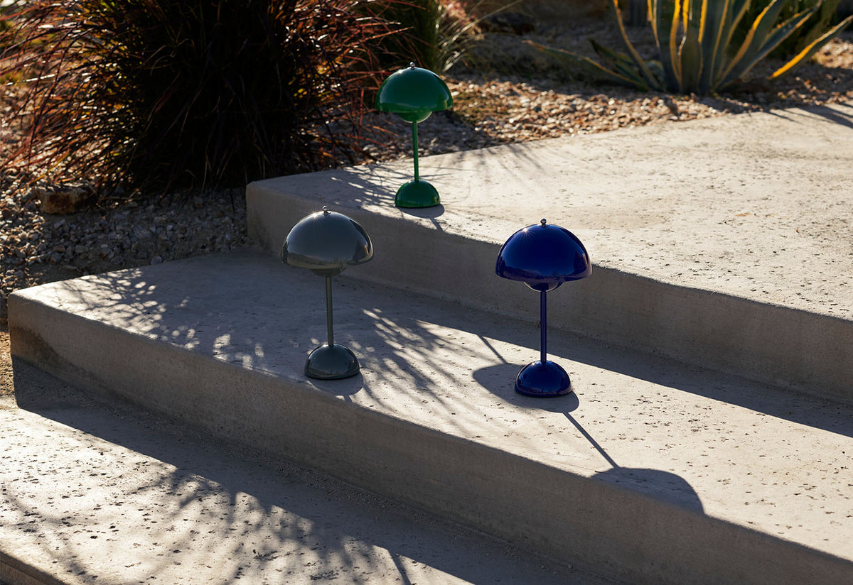 Flowerpot Portable Lamp | VP9, Verner panton, Andtradition