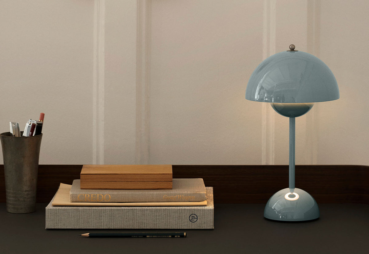 Flowerpot Portable Lamp | VP9, Verner panton, Andtradition