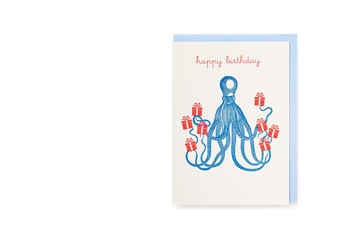 Octopus Birthday Card, Archivist gallery