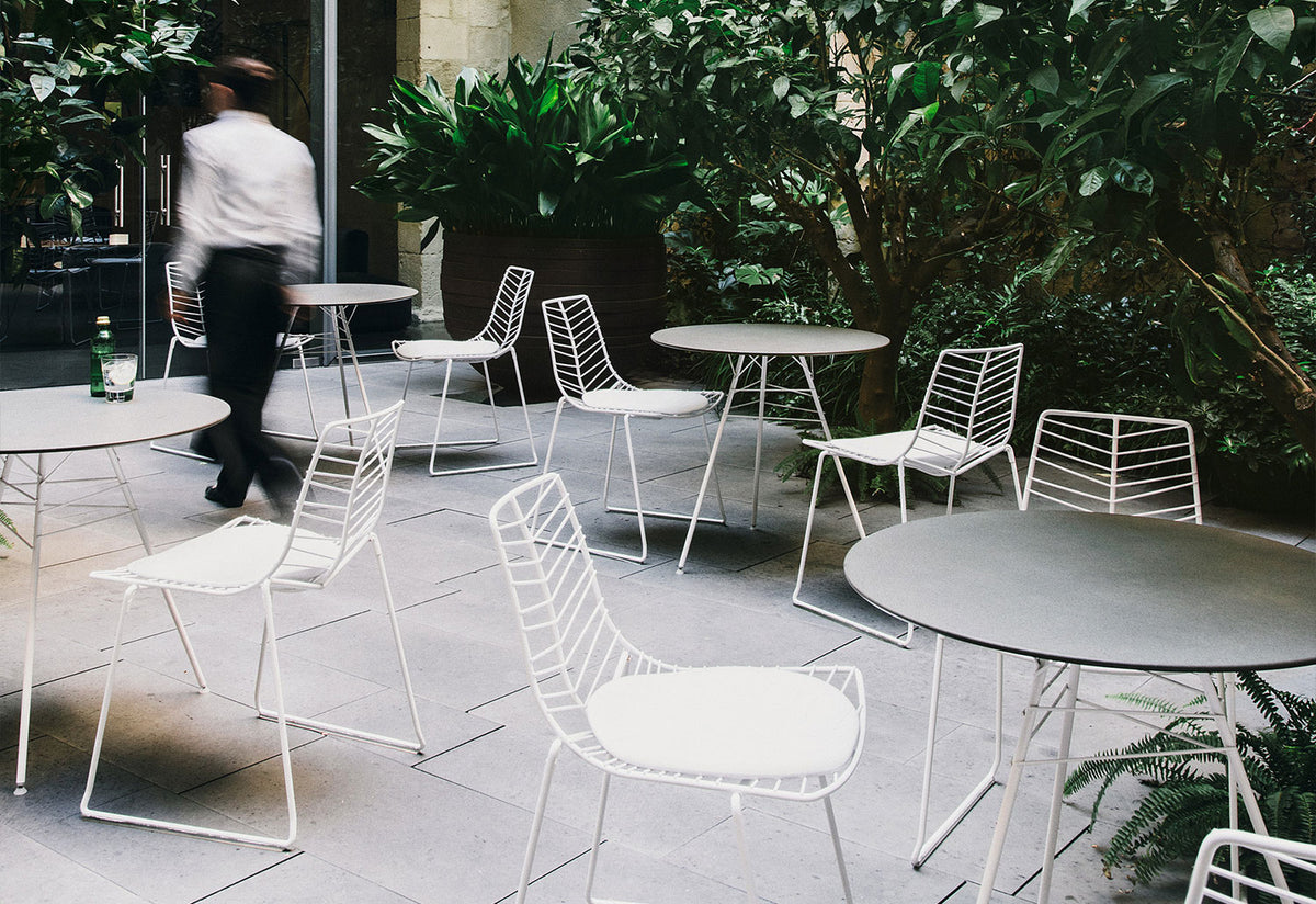 Leaf Outdoor Stacking Chair, Lievore altherr molina, Arper