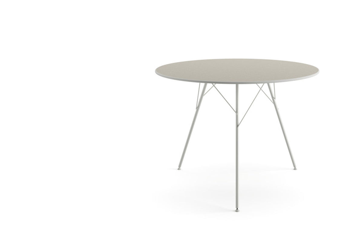 Leaf Outdoor Table | Round, Lievore altherr molina, Arper