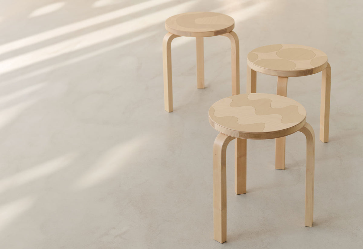 Stool 60 Kivet, Alvar aalto, Artek