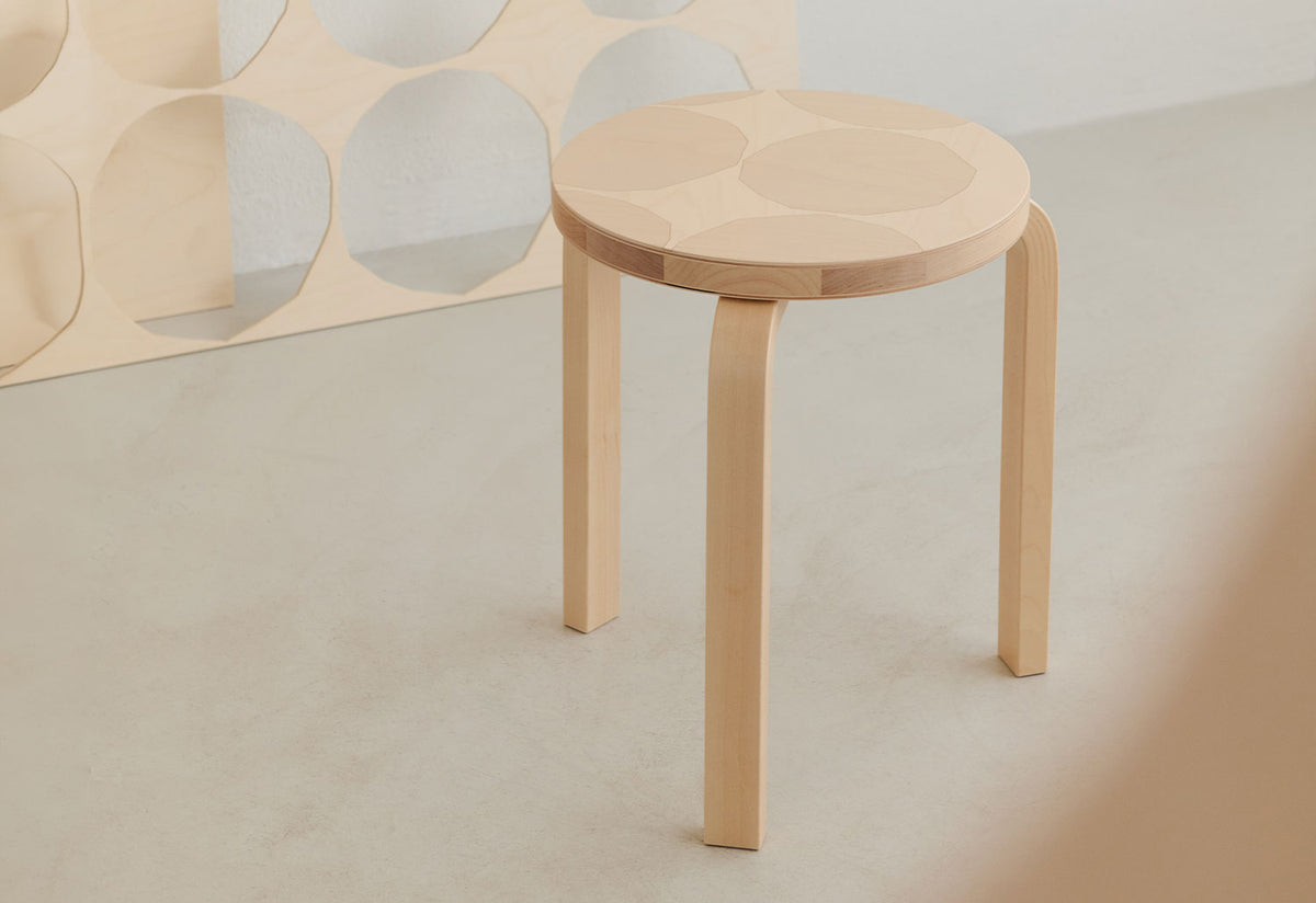 Stool 60 Kivet, Alvar aalto, Artek