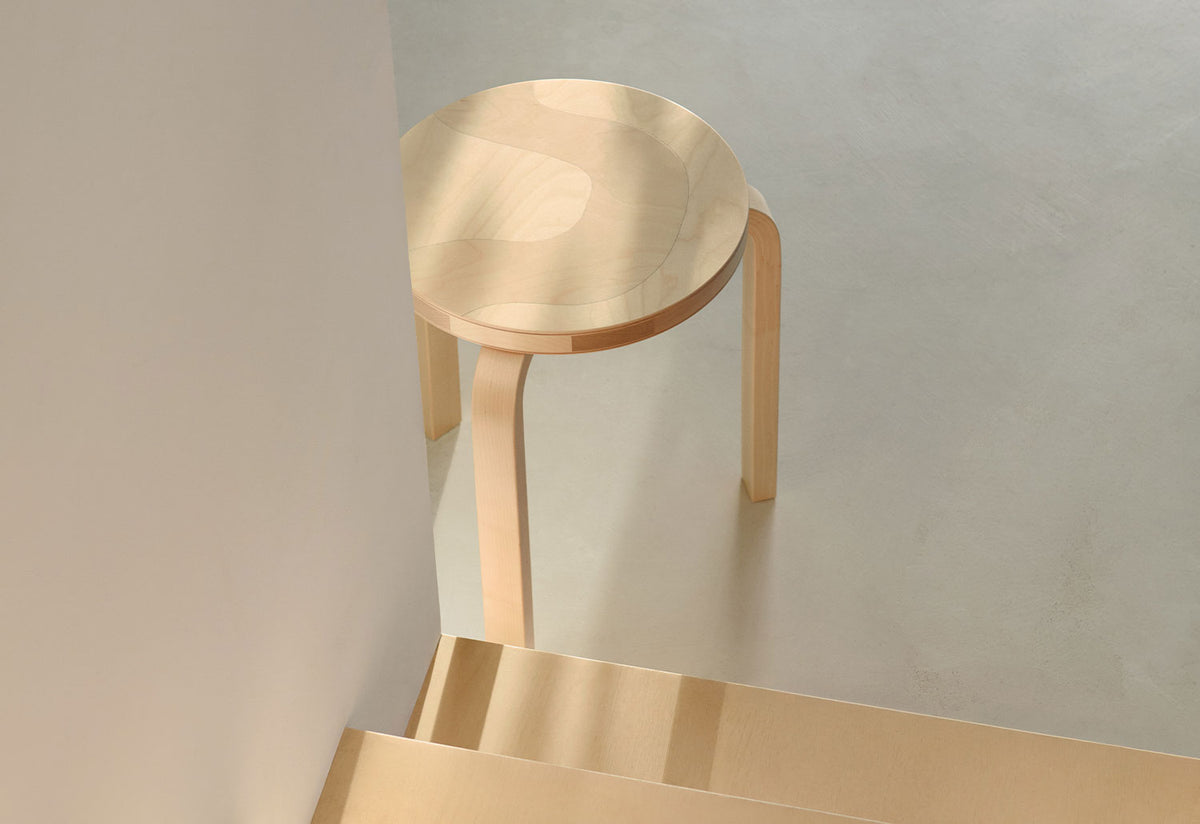 Stool 60 Seireeni, Alvar aalto, Artek