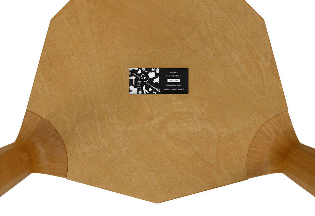 Stool X602 | Limited Edition, Alvar aalto, Artek