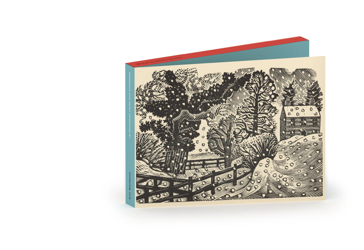 December Snow Notecard Wallet, Artpress