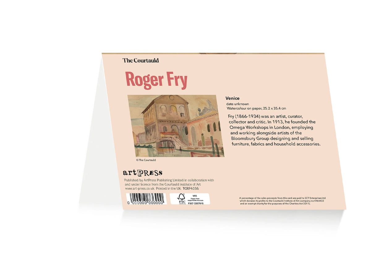 Roger Fry Venice Notecard Set, Artpress
