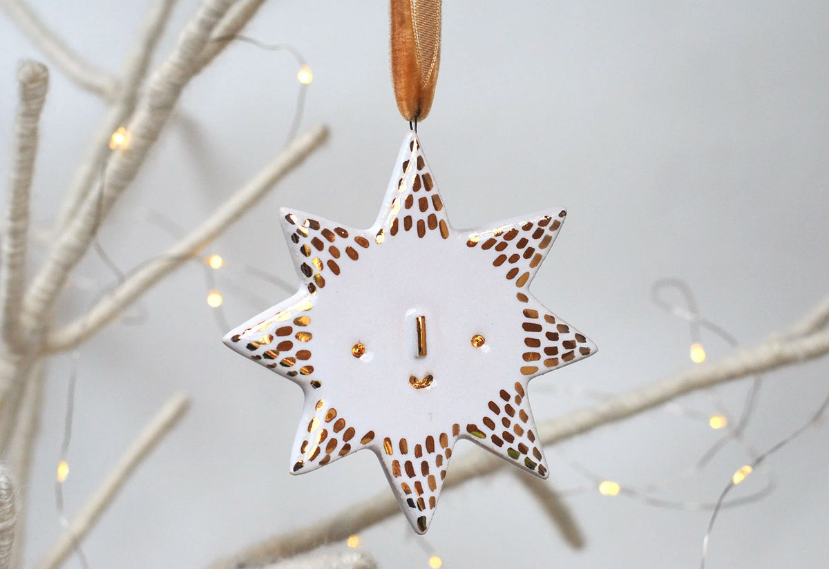 North Star Hanging Ornament, Stella baggot, Atelier stella