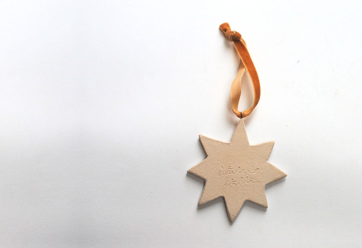 North Star Hanging Ornament, Stella baggot, Atelier stella