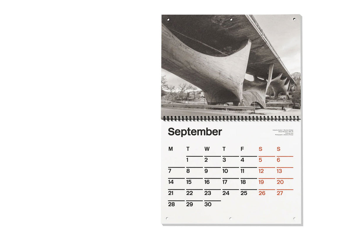 Brutalist Calendar 2026, Blue crow media