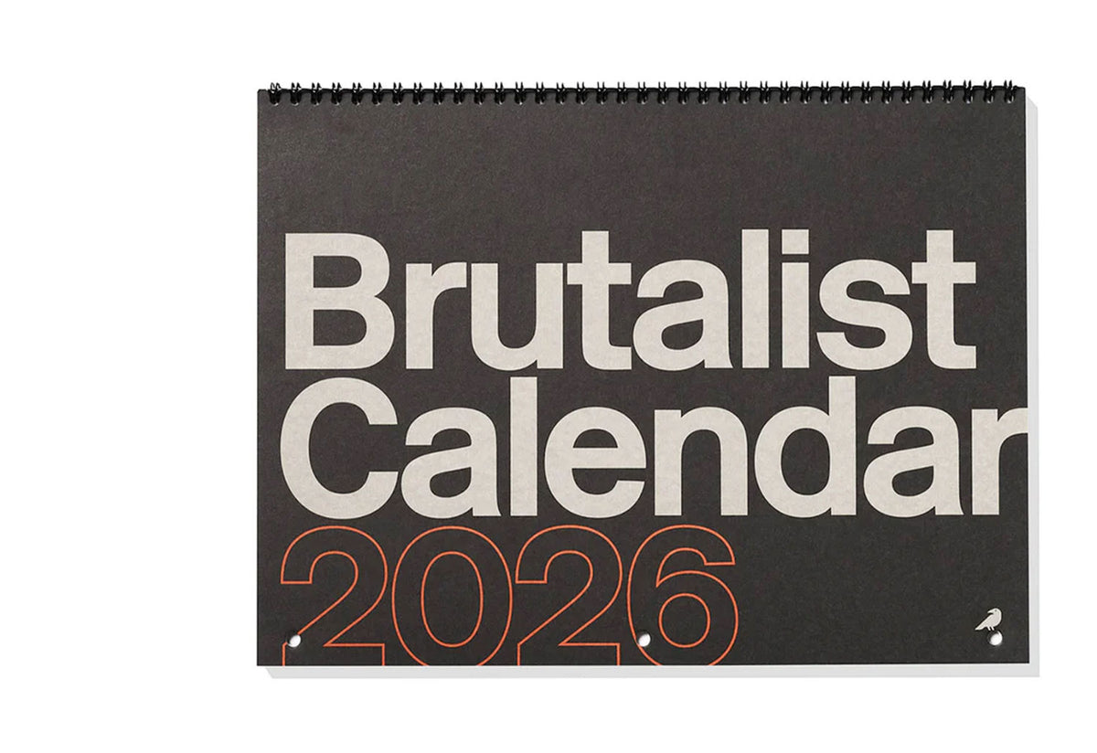 Brutalist Calendar 2026, Blue crow media