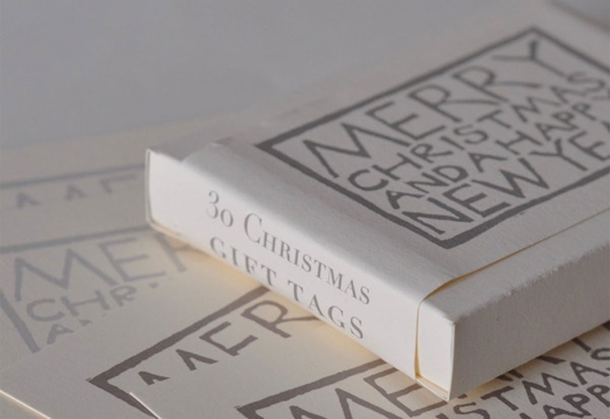 Christmas Gift Tag Set, Cambridge imprint