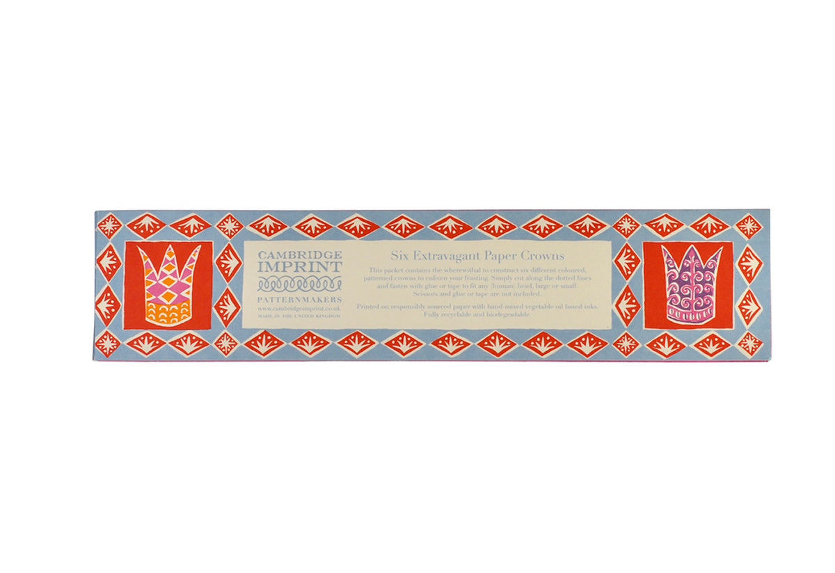 Tall Paper Crowns, Cambridge imprint