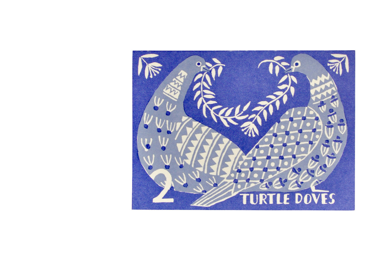 Two Turtle Doves Card Set, Cambridge imprint