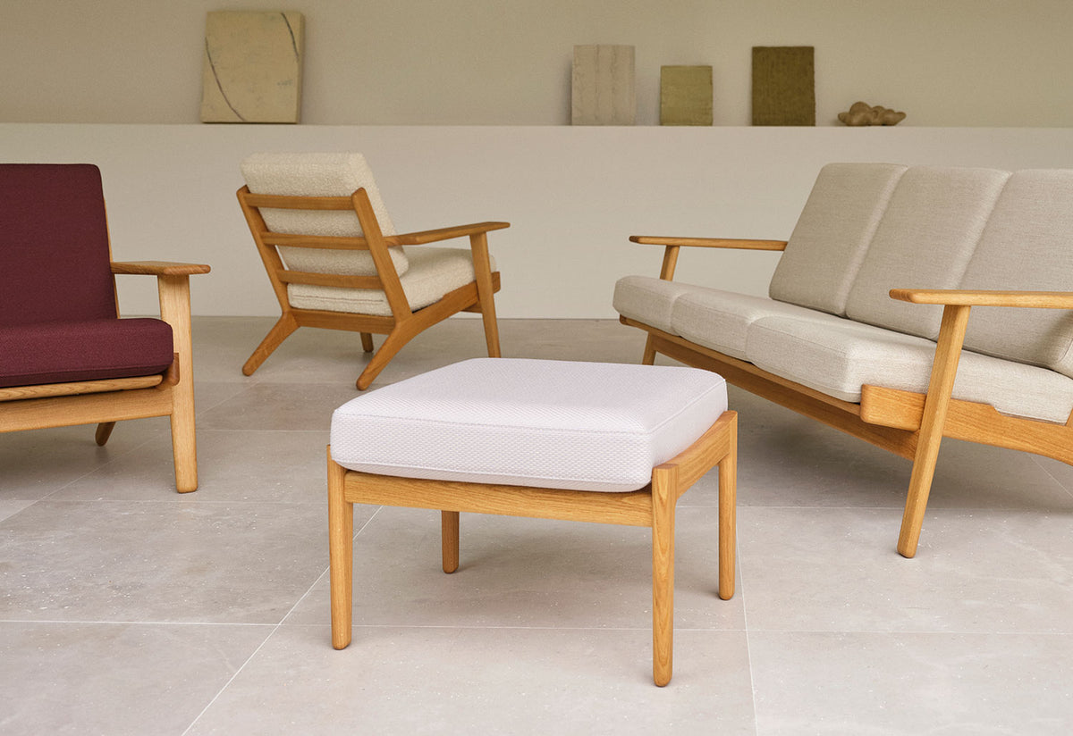 CH290 Footstool, Hans wegner, Carl hansen and son