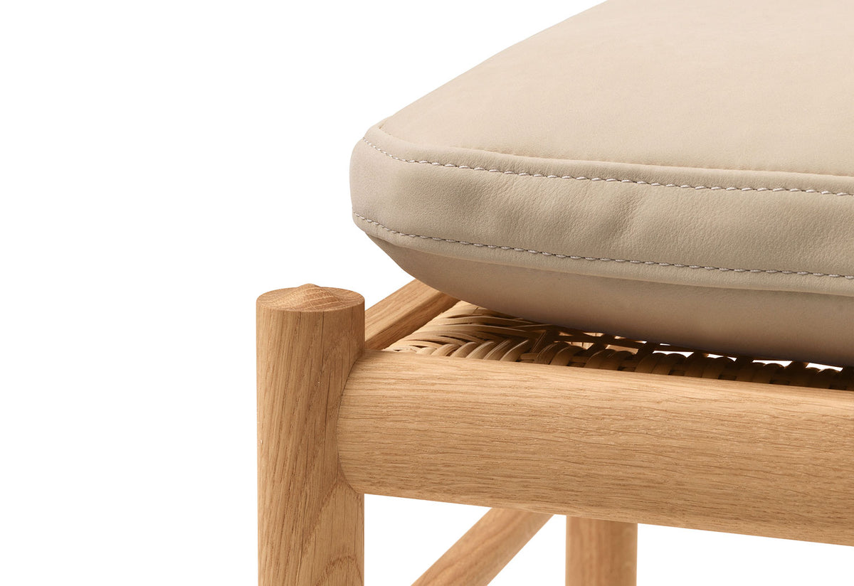 OW149 Colonial Footstool, Ole wanscher, Carl hansen and son