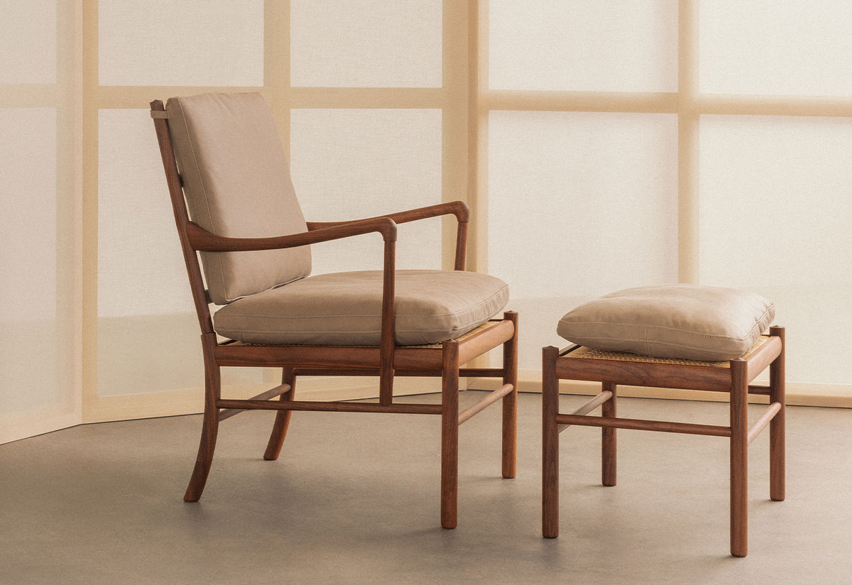 OW149 Colonial Footstool, Ole wanscher, Carl hansen and son
