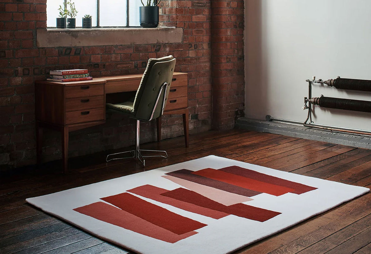 The Many Faces of Red Rug, Josef albers, Christopher farr