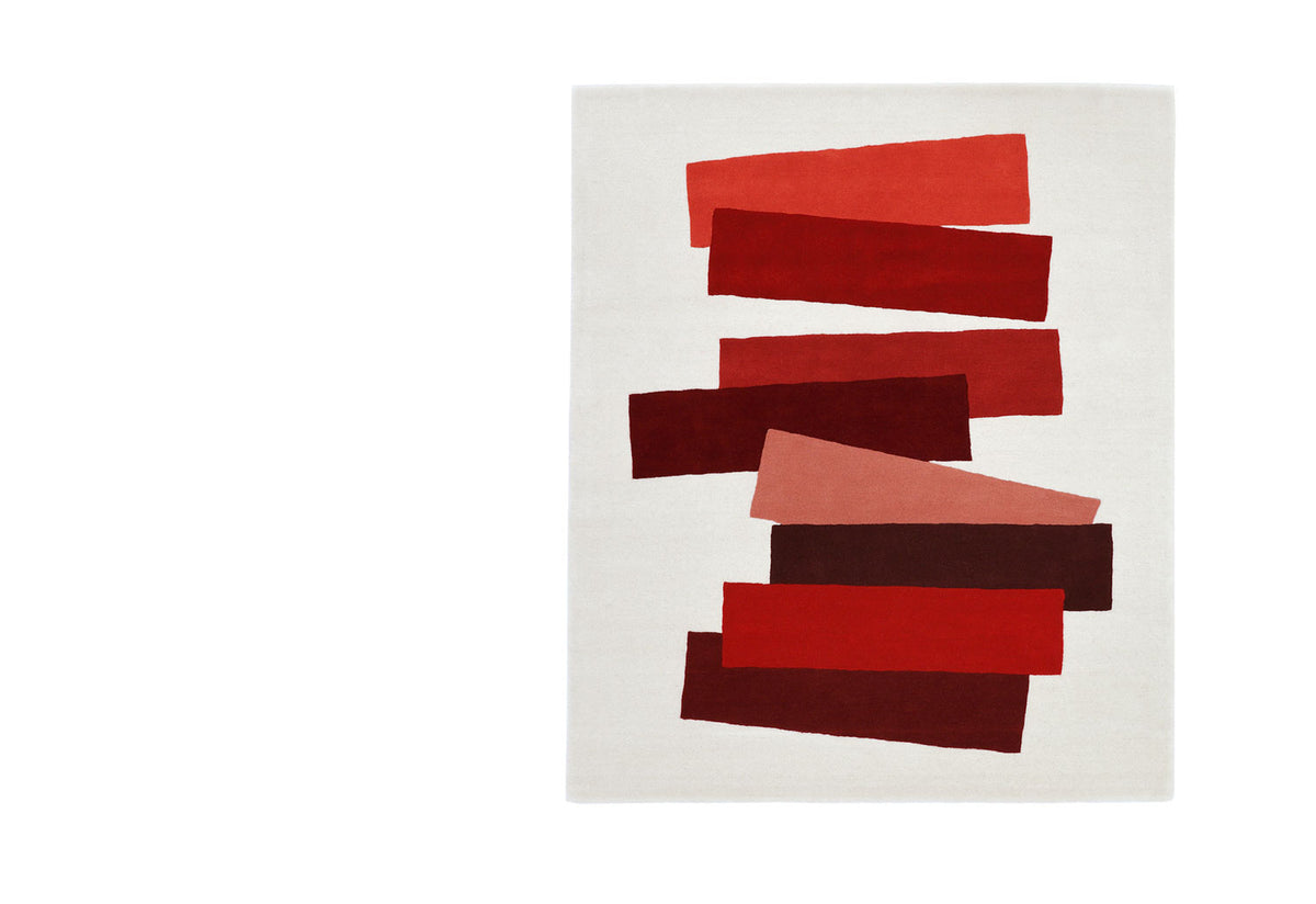 The Many Faces of Red Rug, Josef albers, Christopher farr