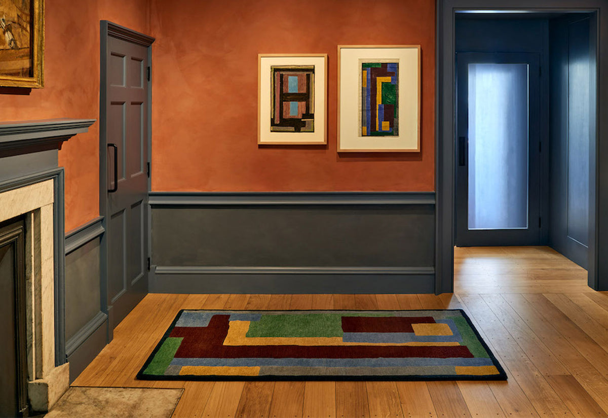 Omega Rectangles Rug, Omega workshops, Christopher farr