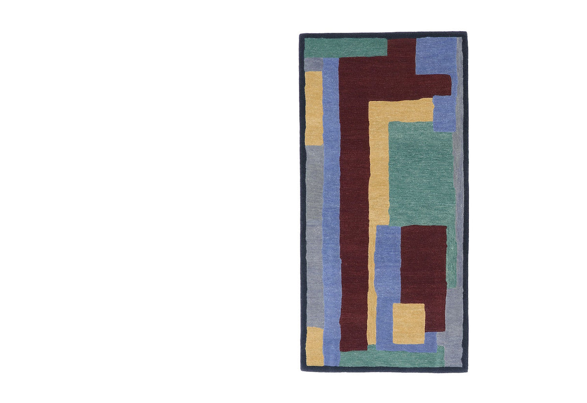 Omega Rectangles Rug, Omega workshops, Christopher farr