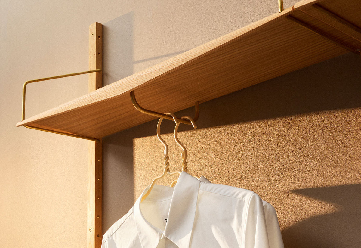 System Ultra | Shelf With Clothes Rail, Poul cadovius, Dk3