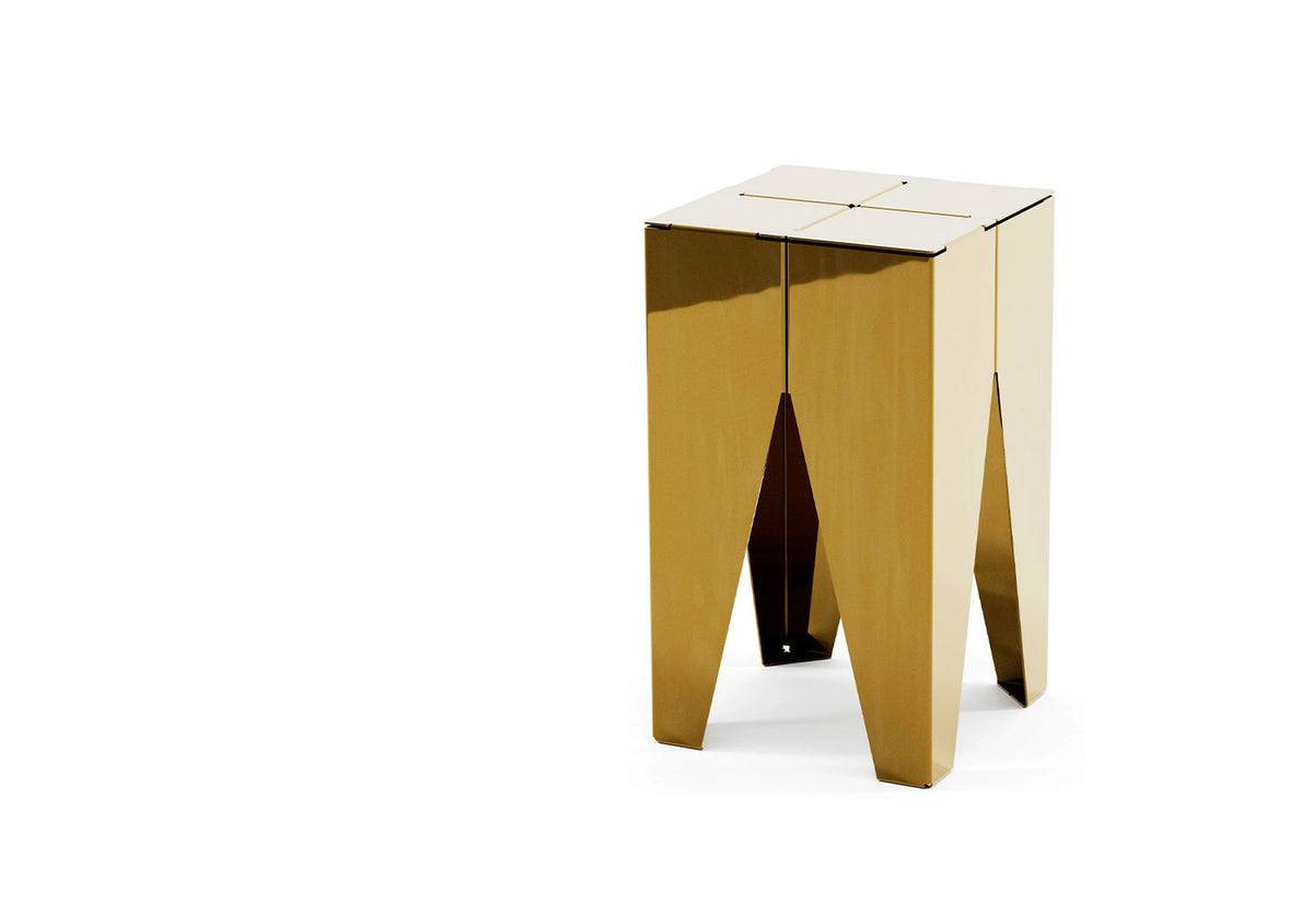 Backenzahn Stool | Steel, Philipp mainzer, E15