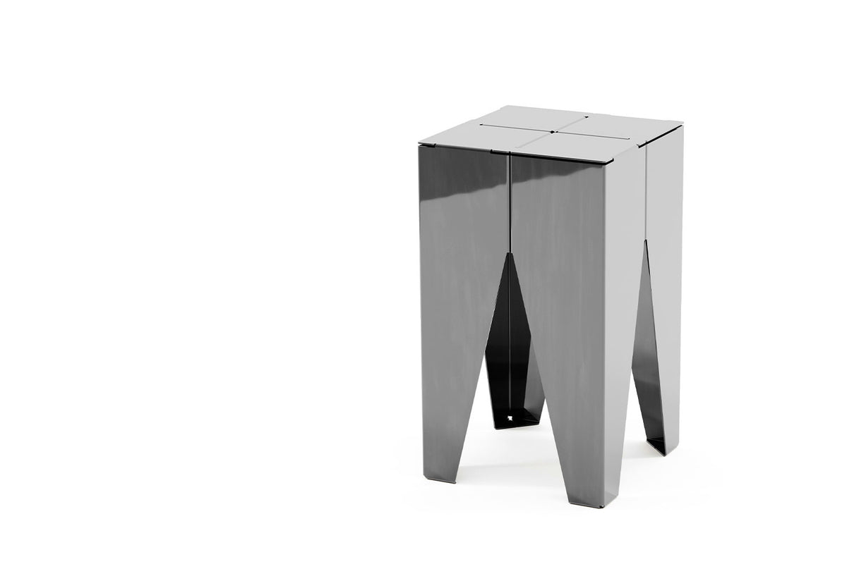 Backenzahn Stool | Steel, Philipp mainzer, E15