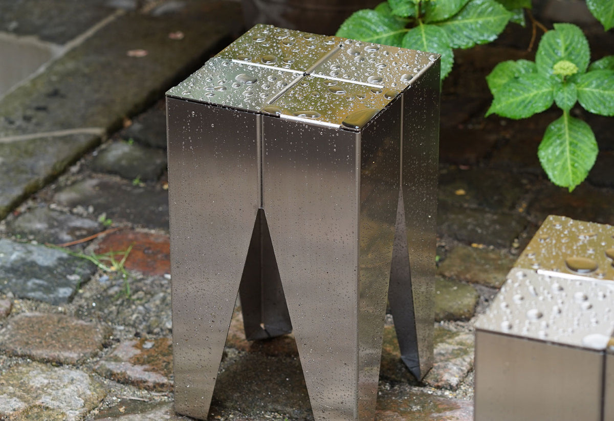 Backenzahn Stool | Steel, Philipp mainzer, E15