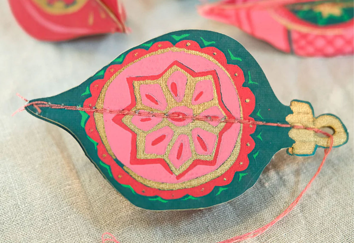 Baubles Paper Ornaments, East end press