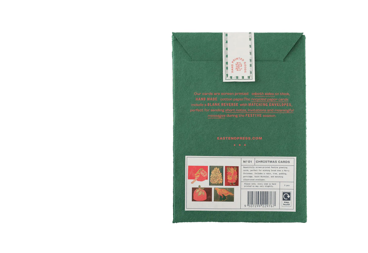 Christmas Greeting Card Pack, East end press
