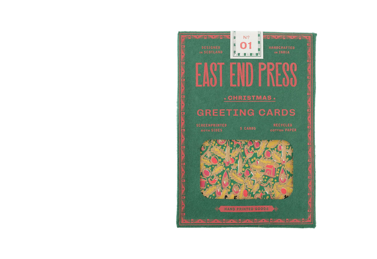 Christmas Greeting Card Pack, East end press
