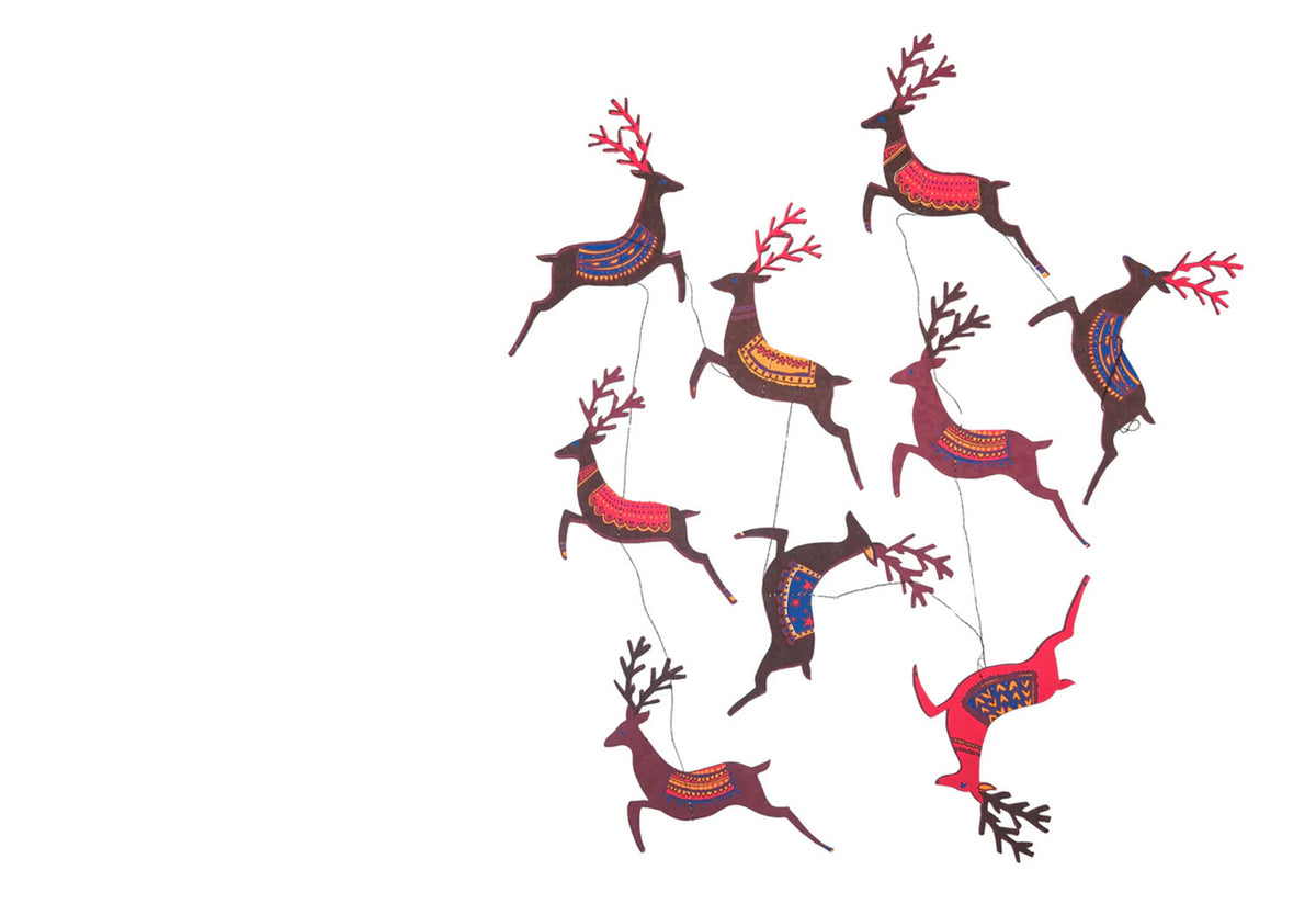 Reindeer Vertical Wall Hanging, East end press