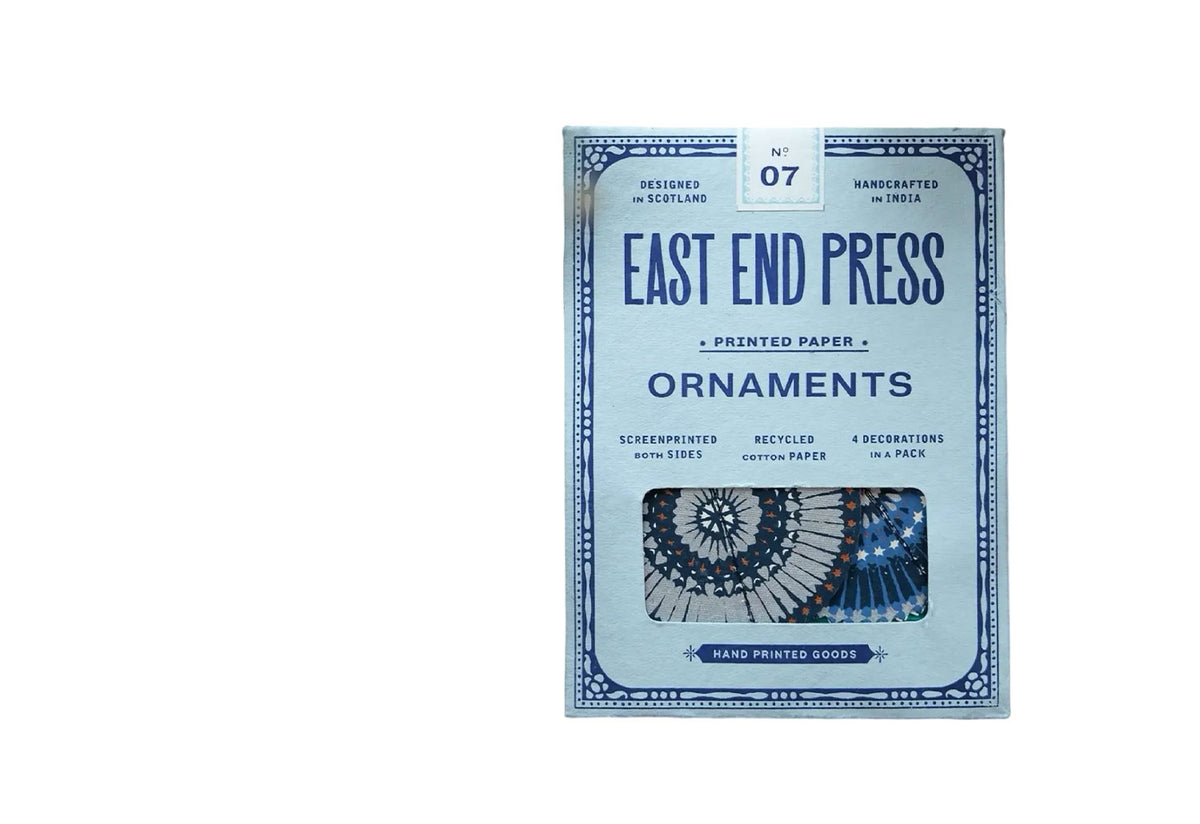 Stars Paper Ornaments, East end press