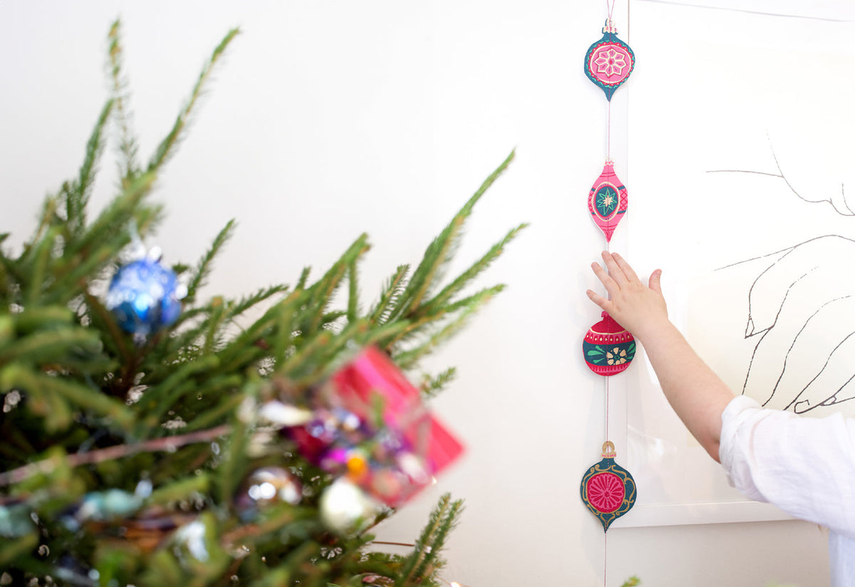 Bauble Vertical Wall Hanging, East end press