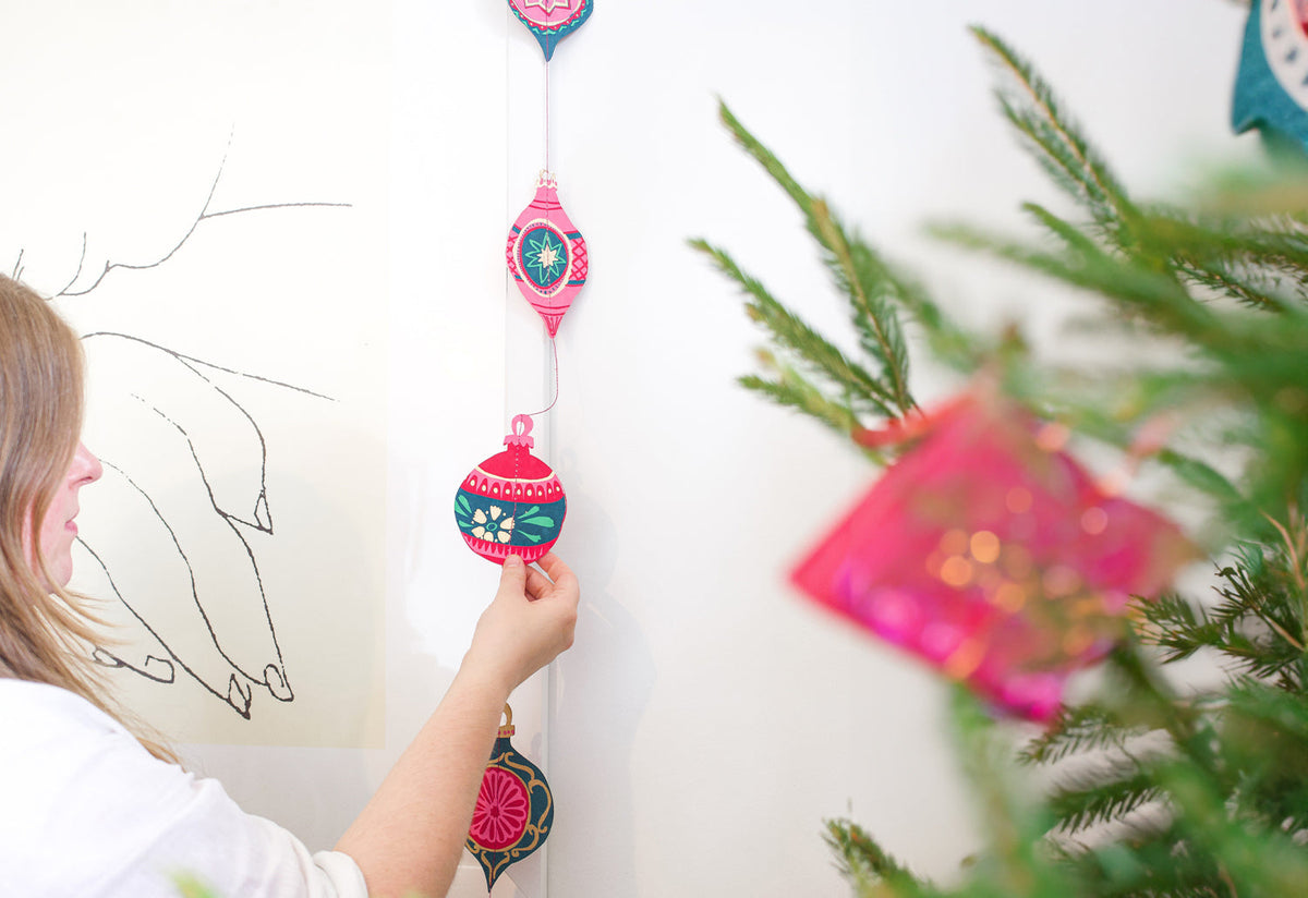 Bauble Vertical Wall Hanging, East end press