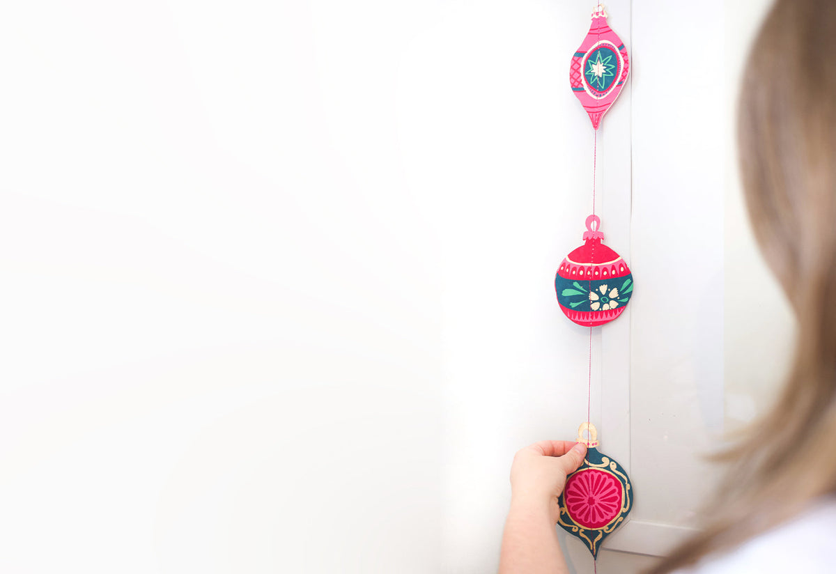 Bauble Vertical Wall Hanging, East end press