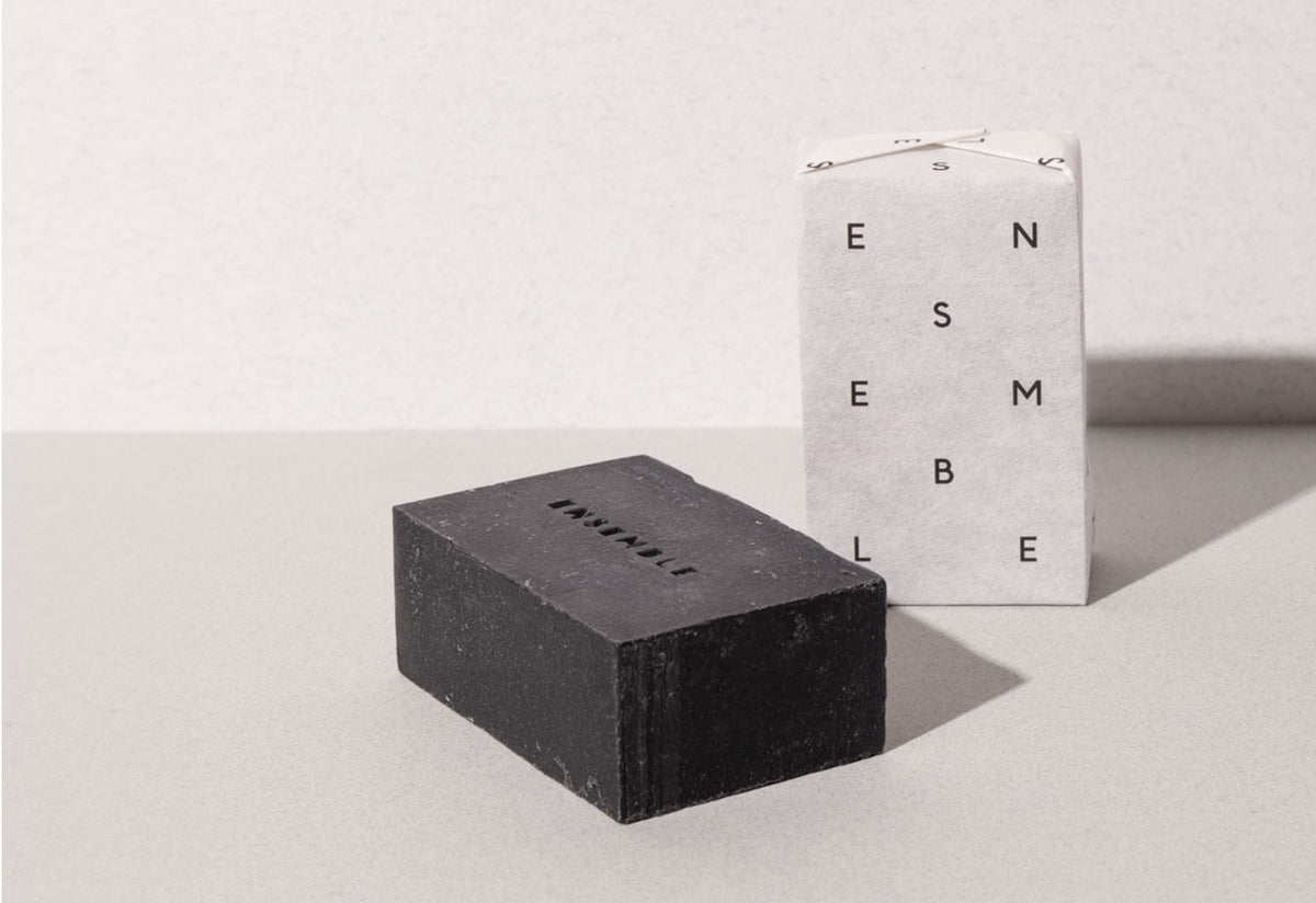Charcoal Soap | Patchouli + Orange, Ensemble