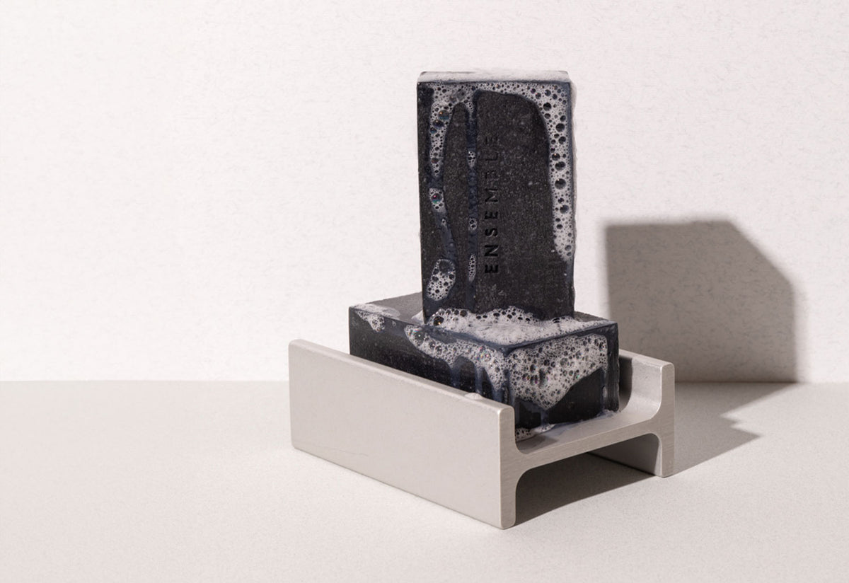 Charcoal Soap | Patchouli + Orange, Ensemble
