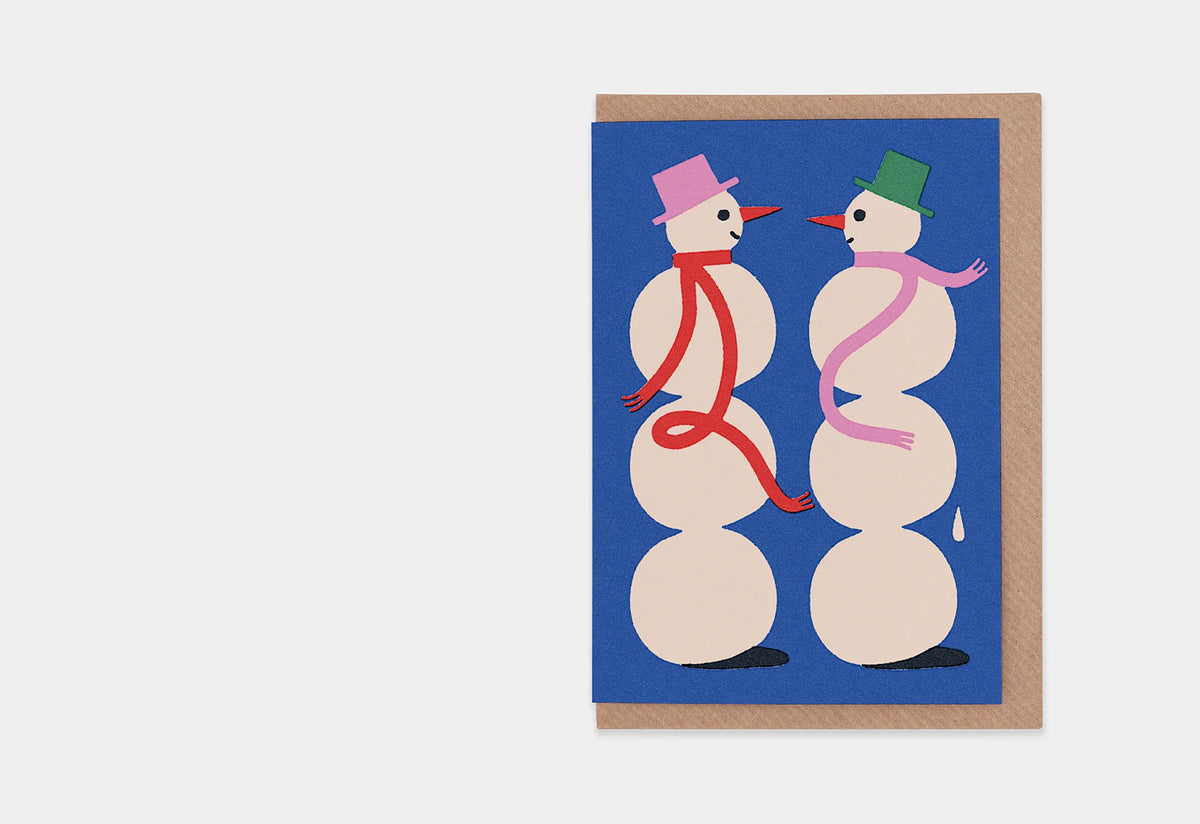 Snow Friends Christmas Card, Sue doeksen, Evermade