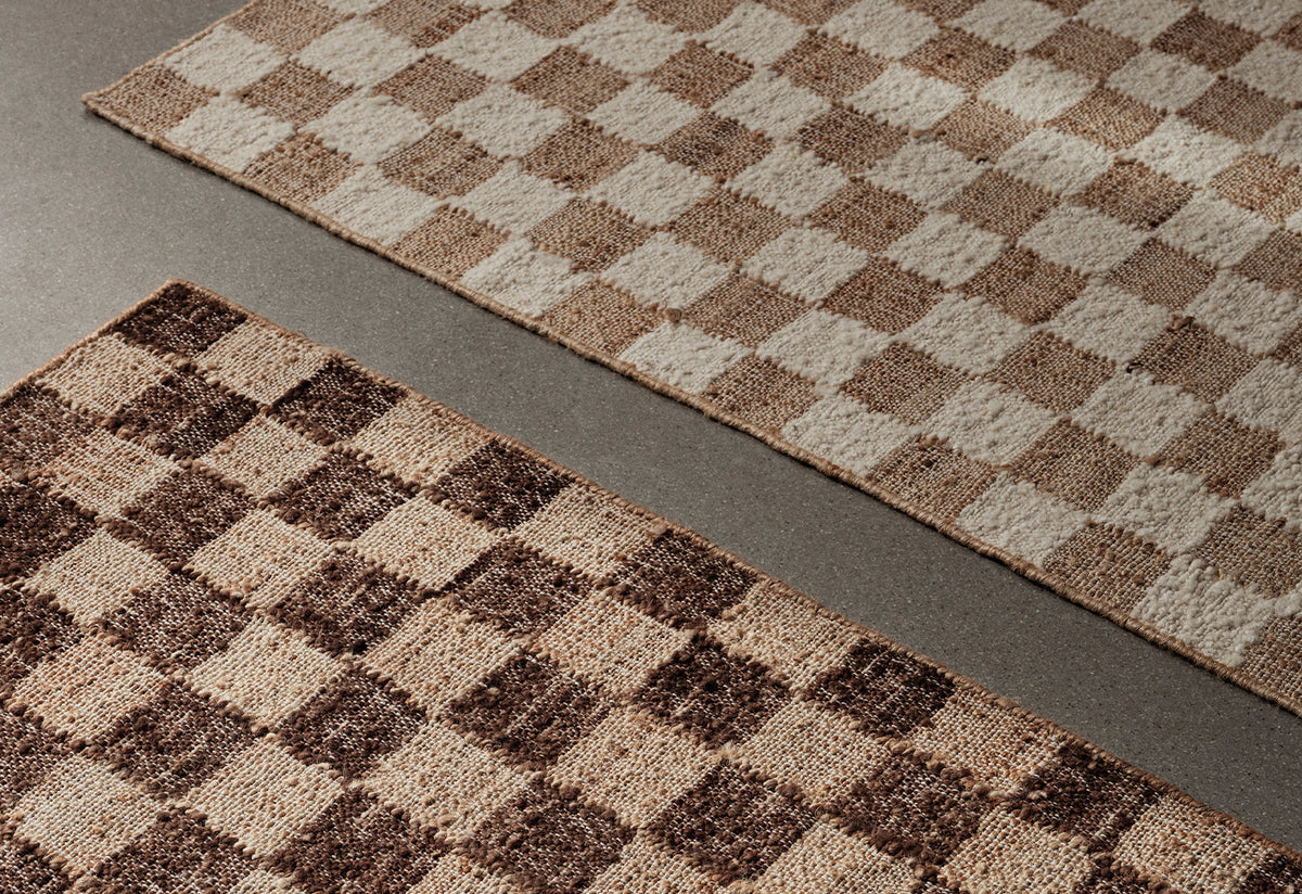 Check Wool Jute Rug, Ferm living