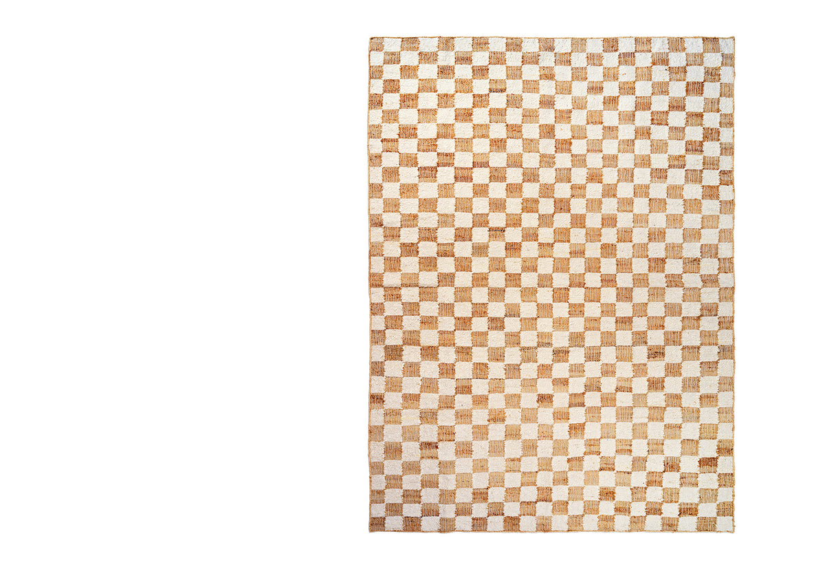 Check Wool Jute Rug, Ferm living