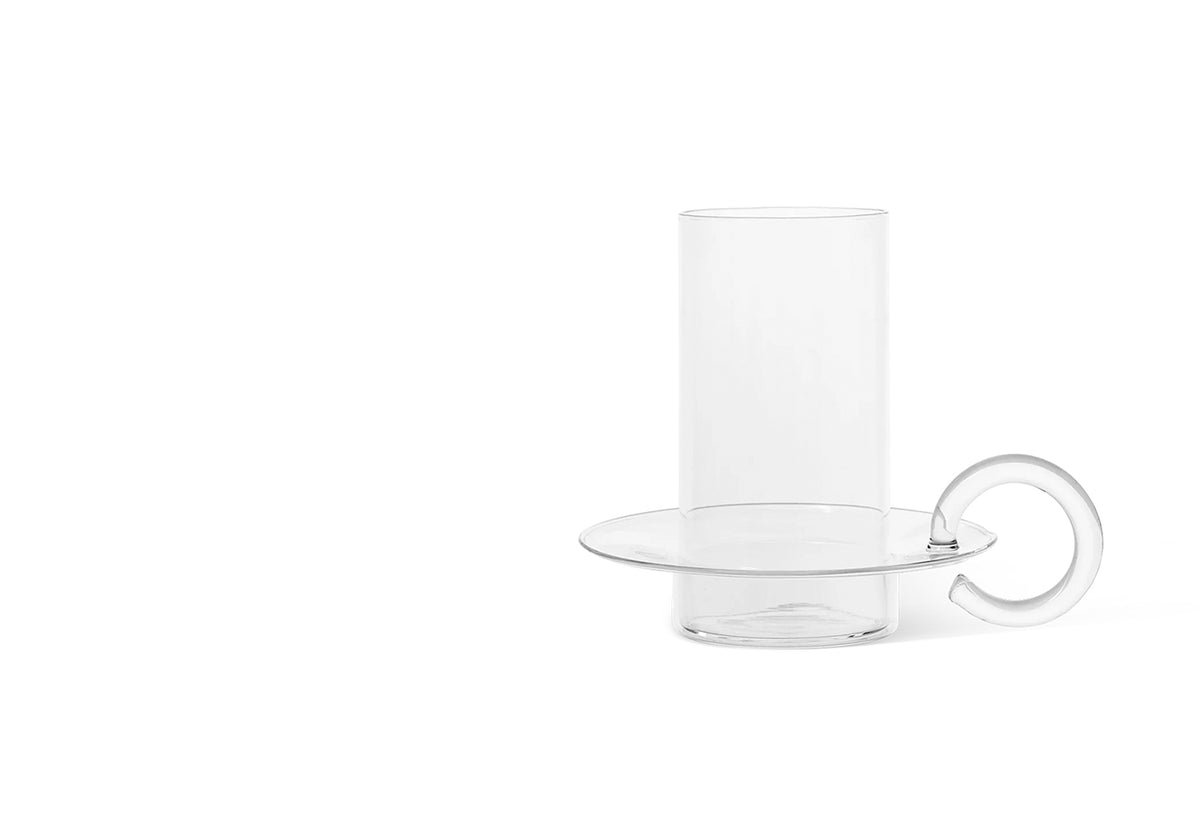 Luce Glass Candleholder, Ferm living
