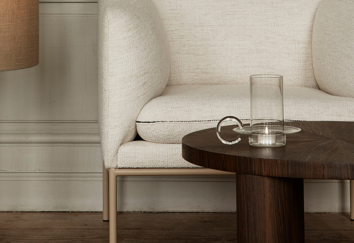 Luce Glass Candleholder, Ferm living